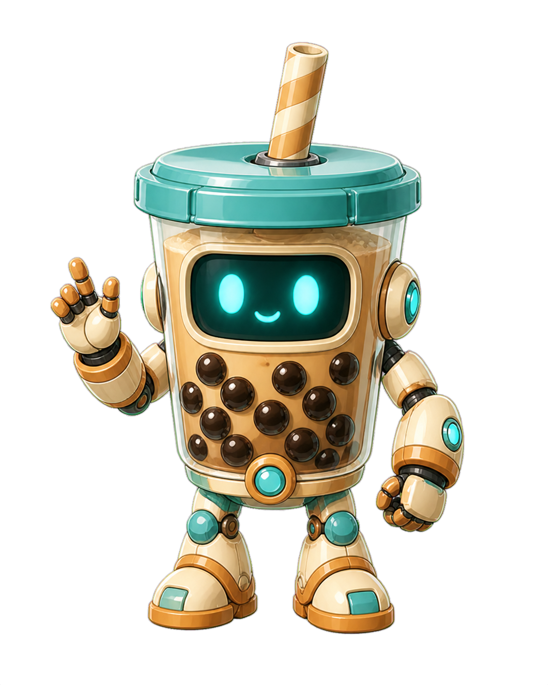 目前選擇：BOBA-01 珍珠奶茶機器人