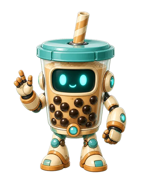 目前選擇：BOBA-01 珍珠奶茶機器人